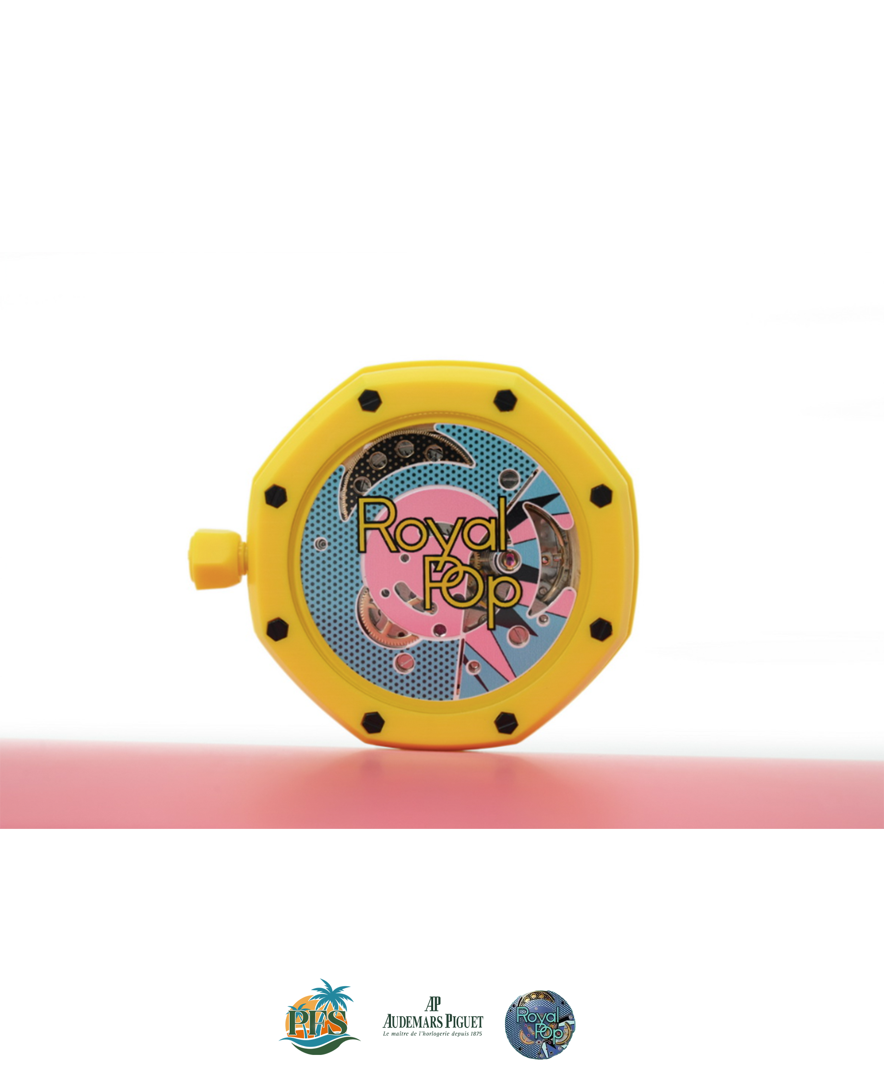 OTG Roz Swatch x AP Royal Pop with Rubber Case-Strap