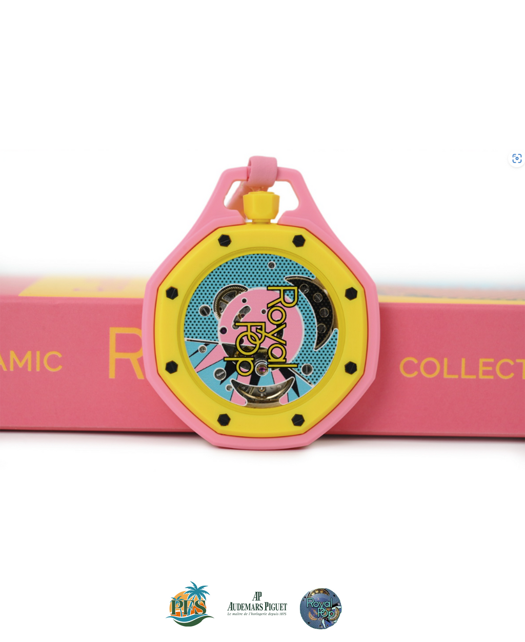 OTG Roz Swatch x AP Royal Pop with Rubber Case-Strap