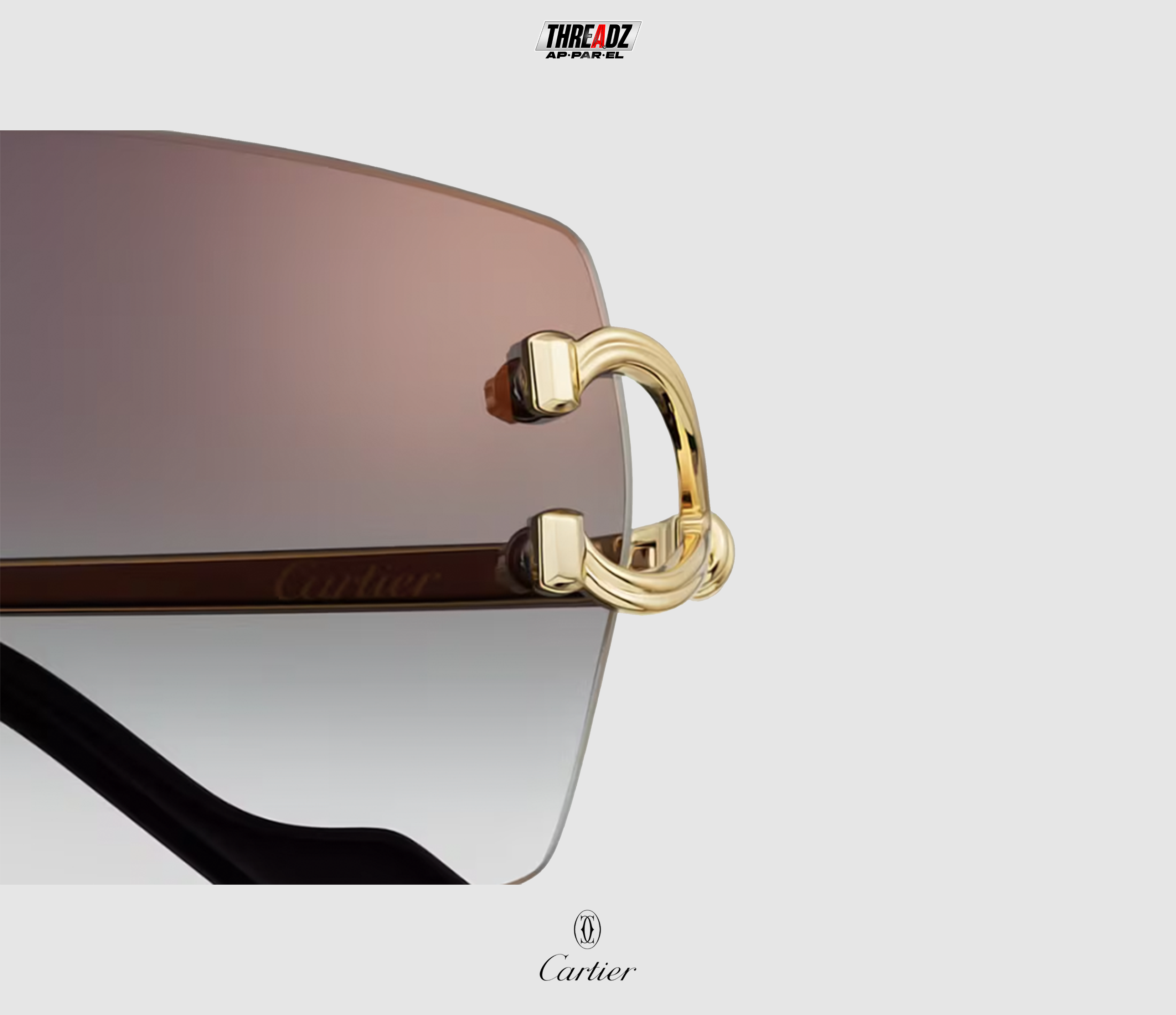 Sunglasses, Classic C de Cartier motif