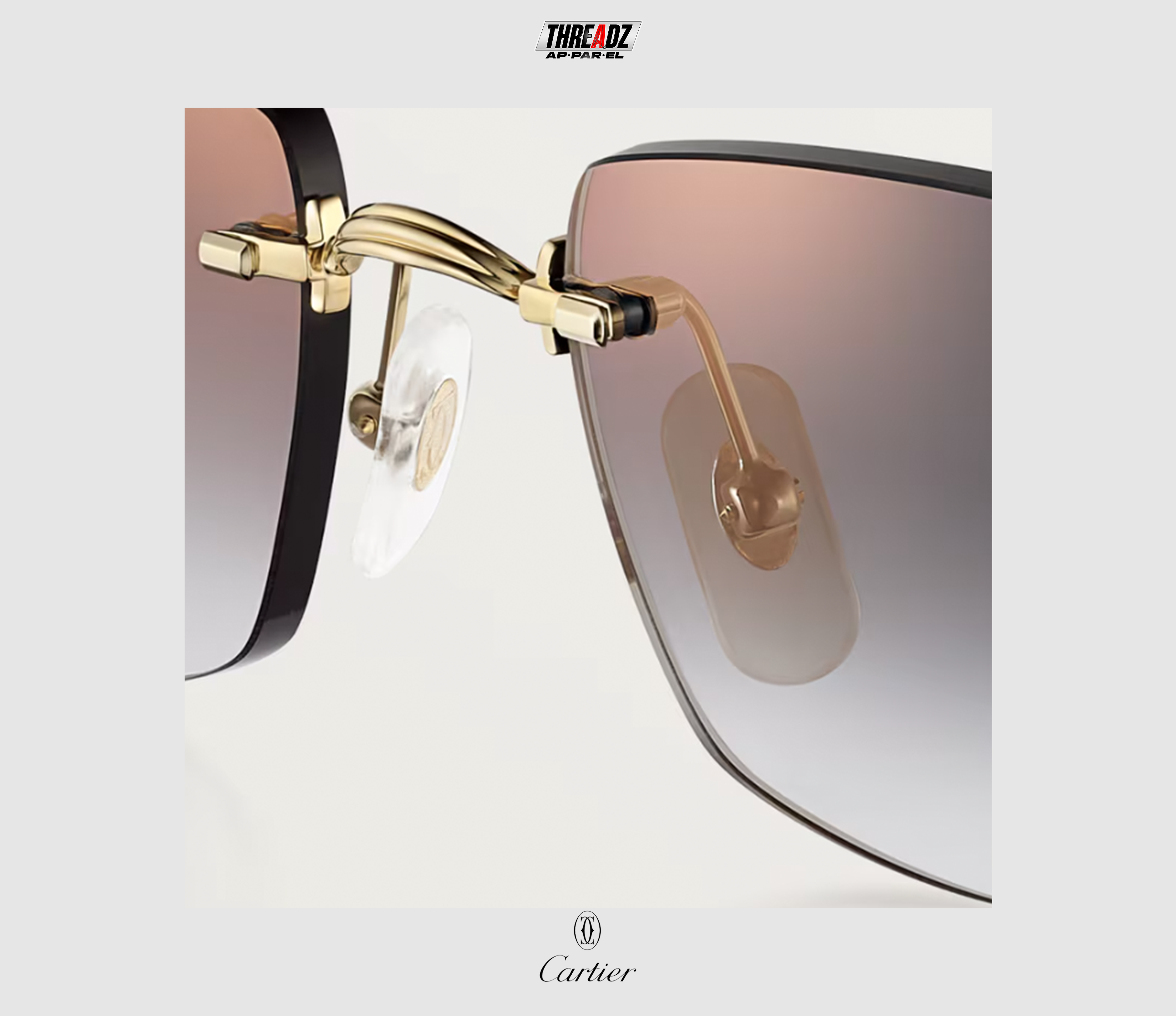 Sunglasses, Classic C de Cartier motif
