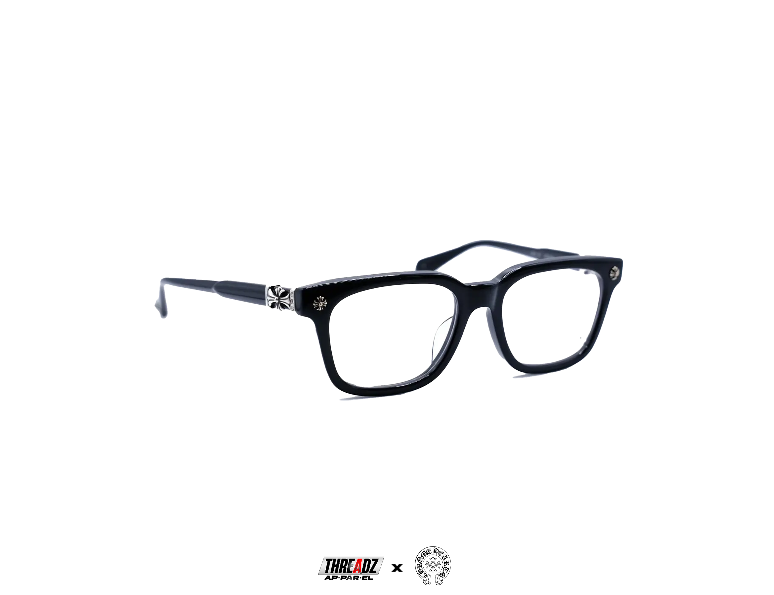 CHROME HEARTS COX UCKER BLACK / 18K GOLD PLATED