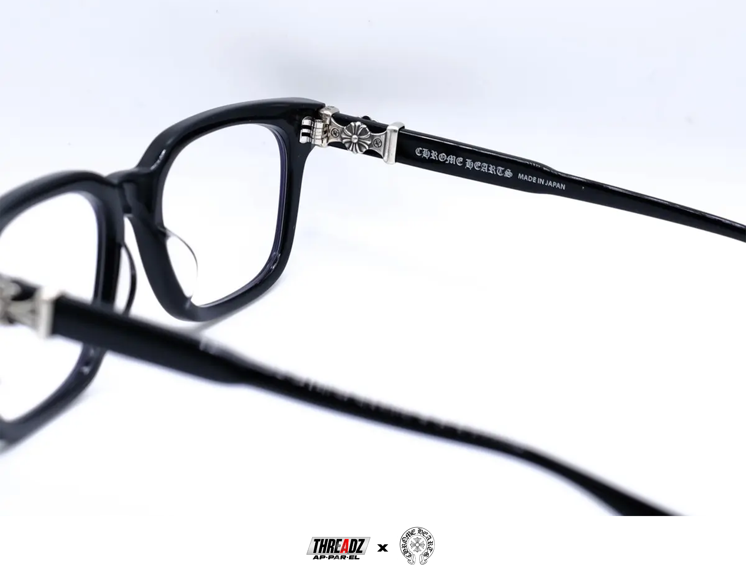 CHROME HEARTS COX UCKER BLACK / 18K GOLD PLATED