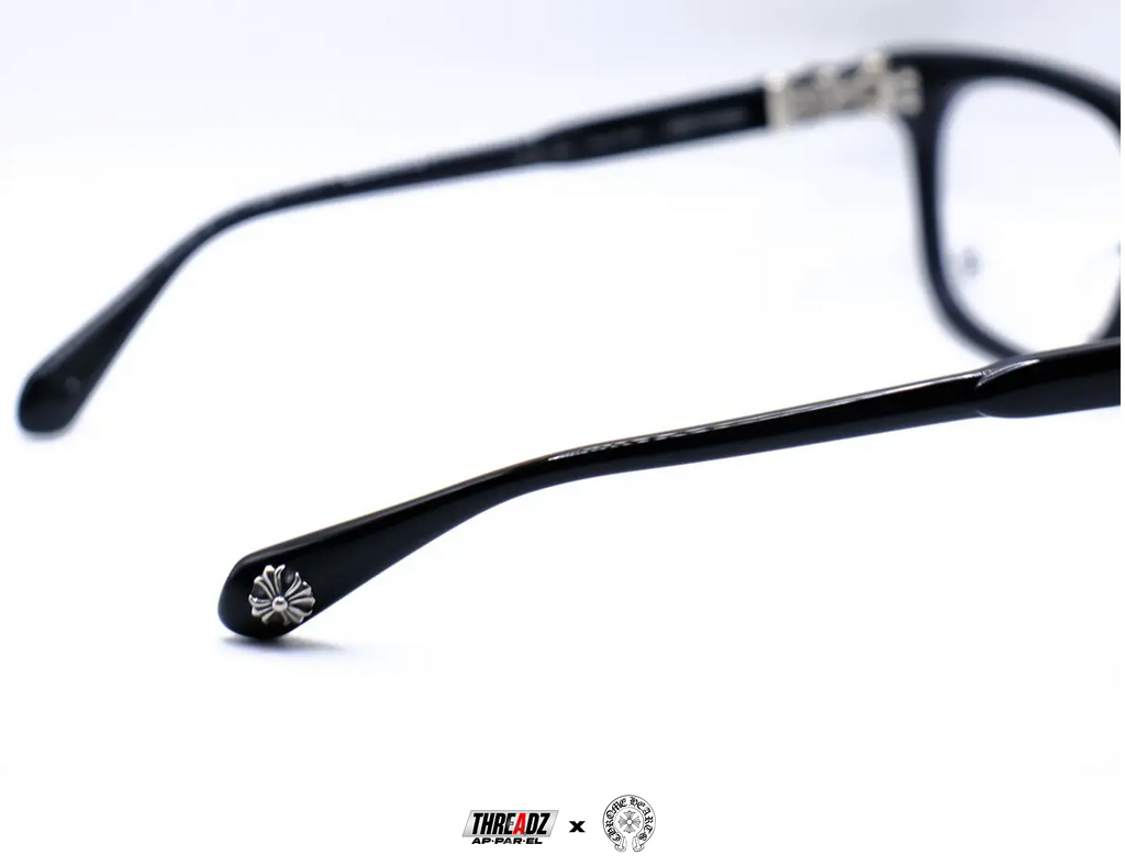 CHROME HEARTS COX UCKER BLACK / 18K GOLD PLATED