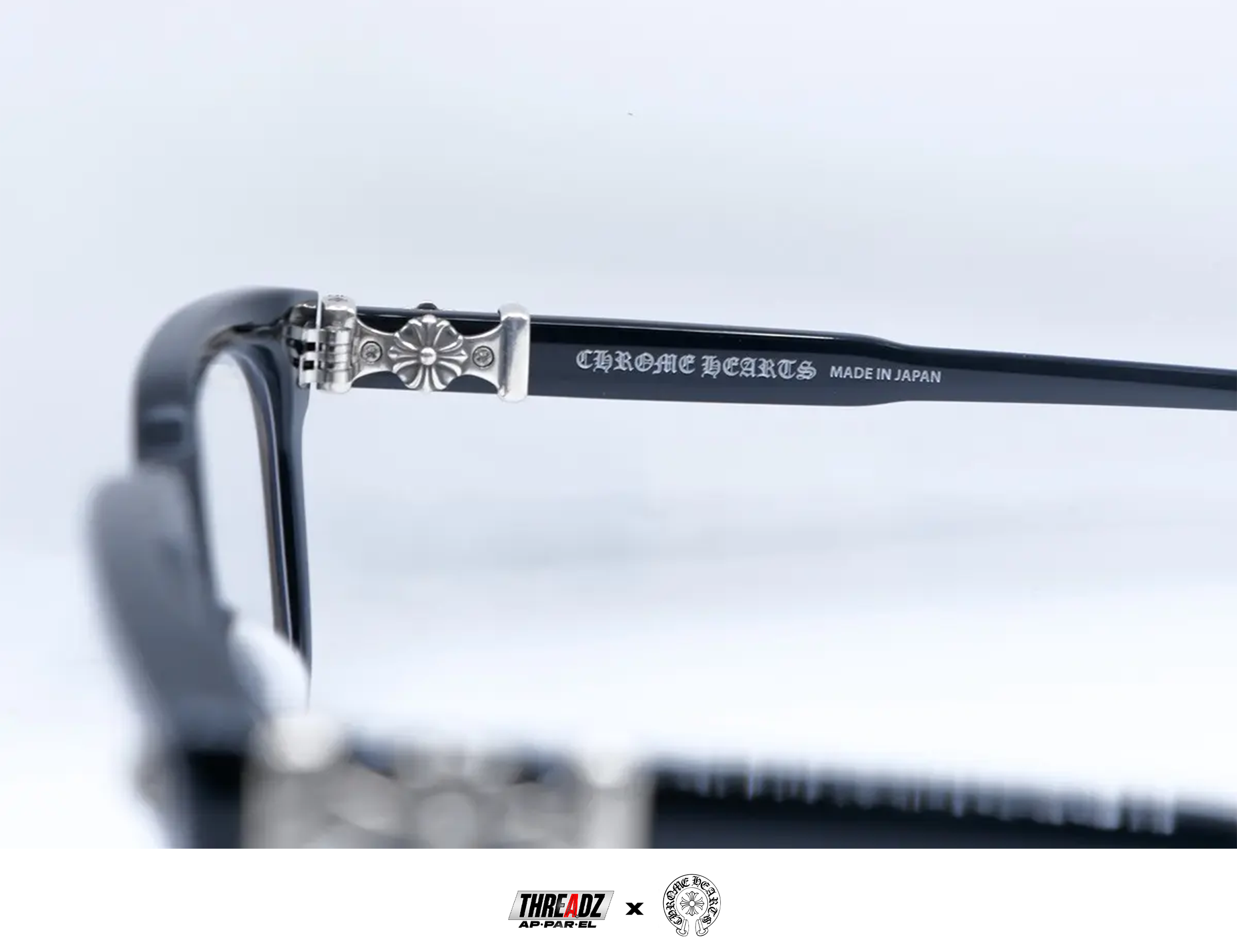 CHROME HEARTS COX UCKER BLACK / 18K GOLD PLATED