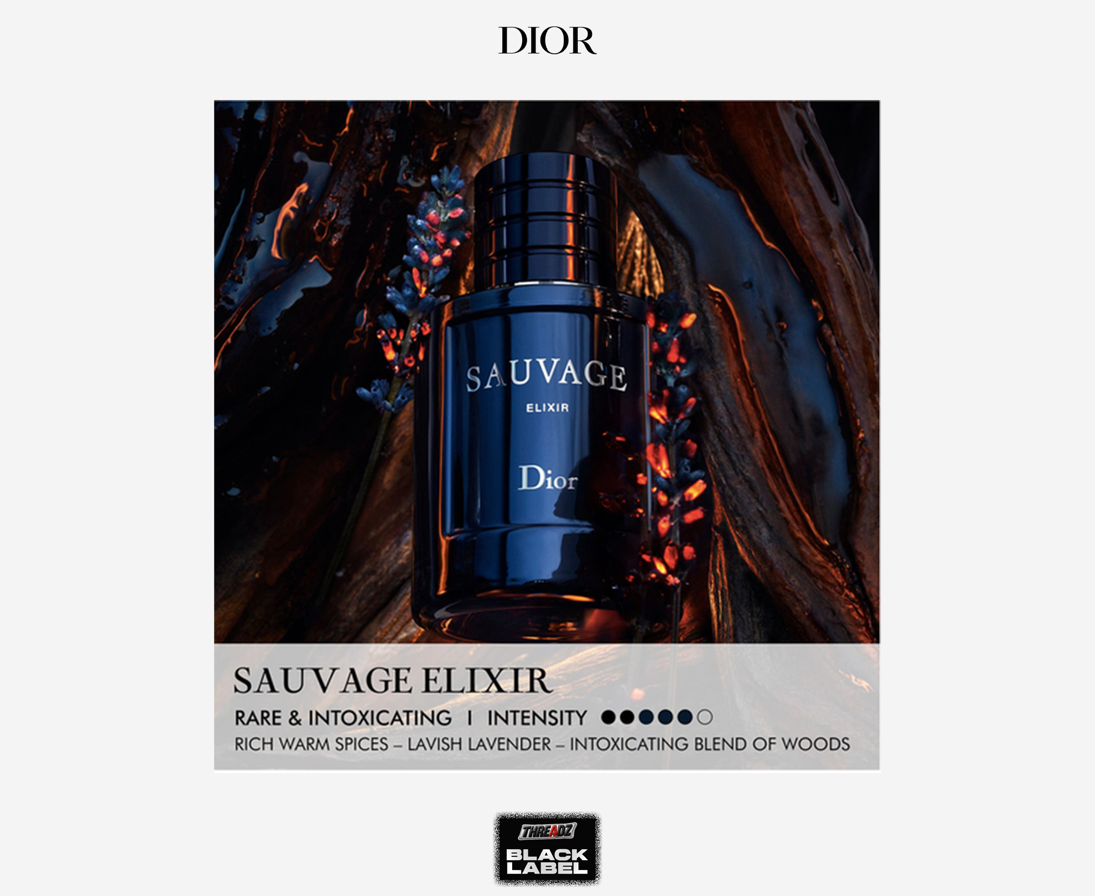 DIOR [Sauvage Elixir] Fragrance 3.4oz