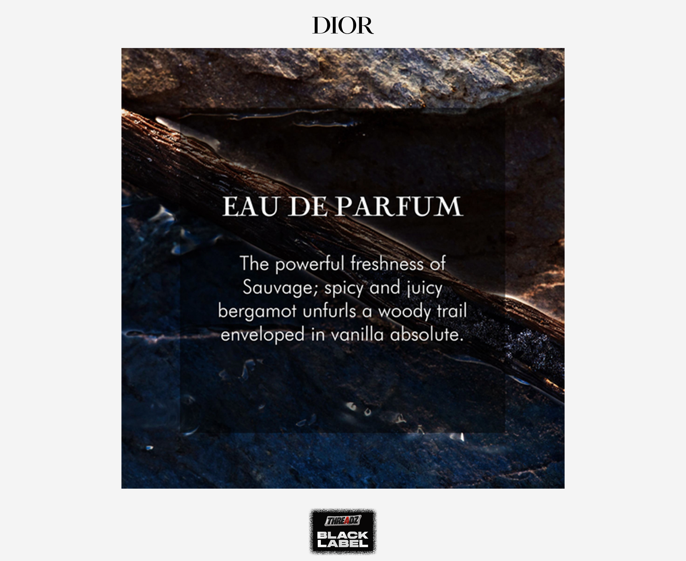 DIOR [Sauvage] Eau de Parfum 3.4oz