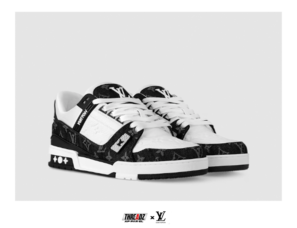 LV Trainer Sneaker (Black)