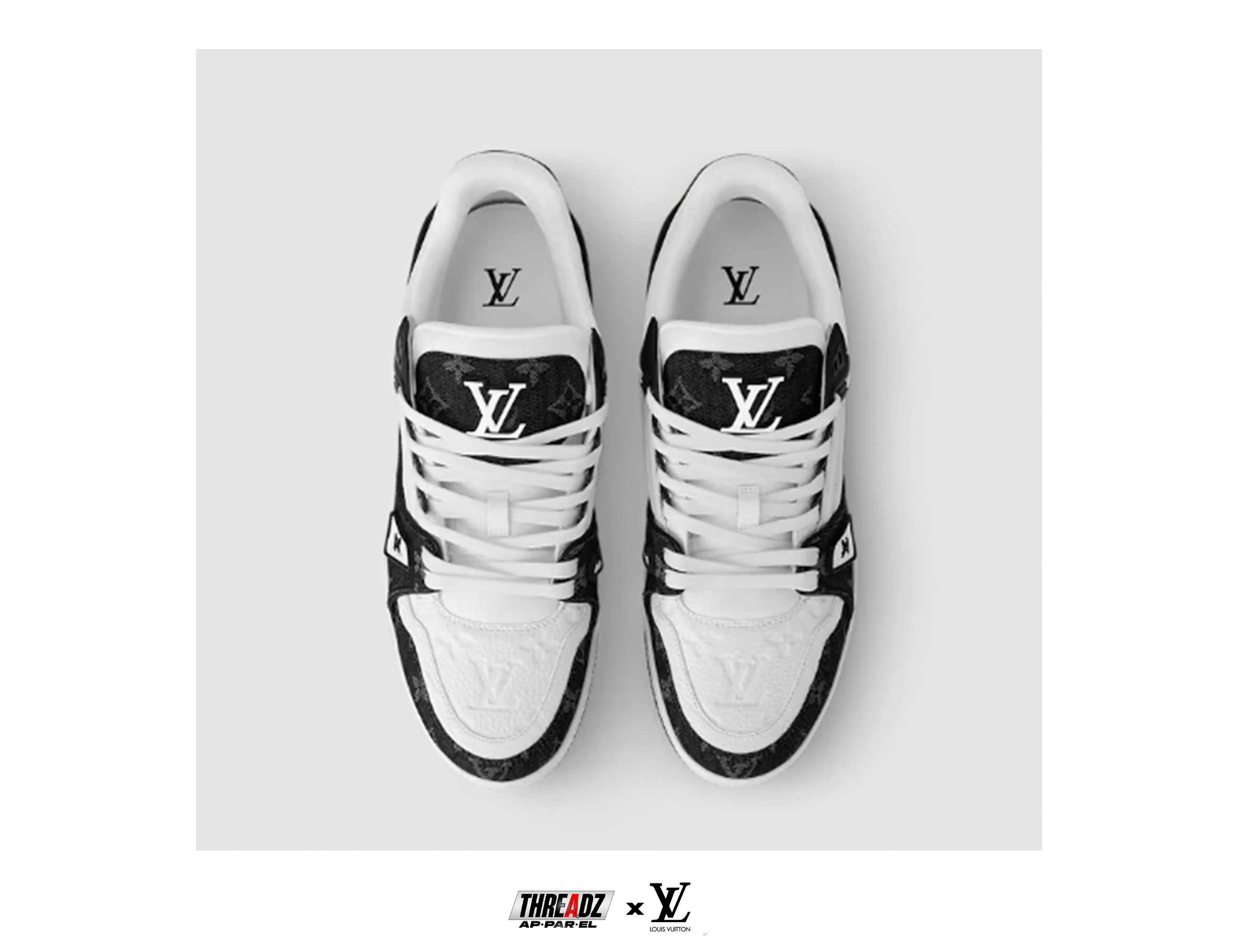 LV Trainer Sneaker (Black)