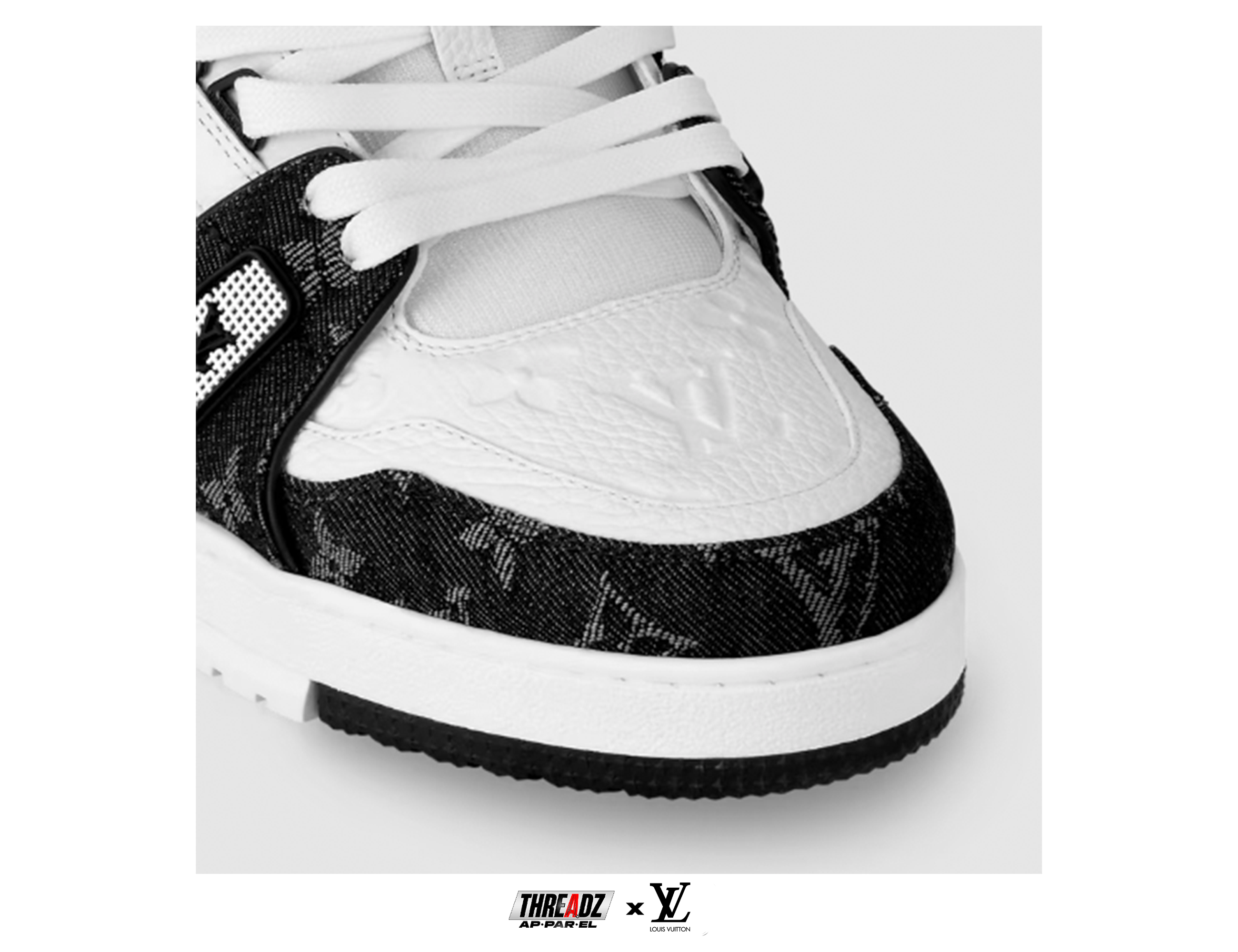 LV Trainer Sneaker (Black)