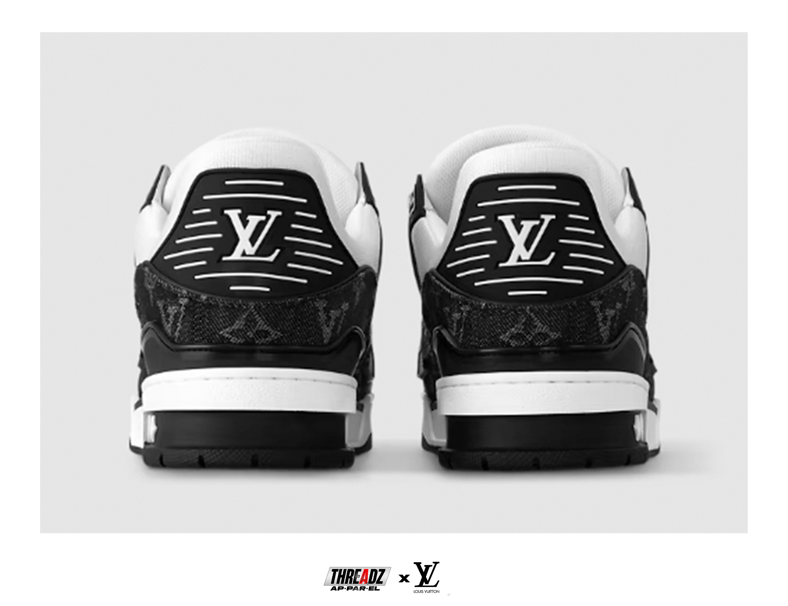 LV Trainer Sneaker (Black)
