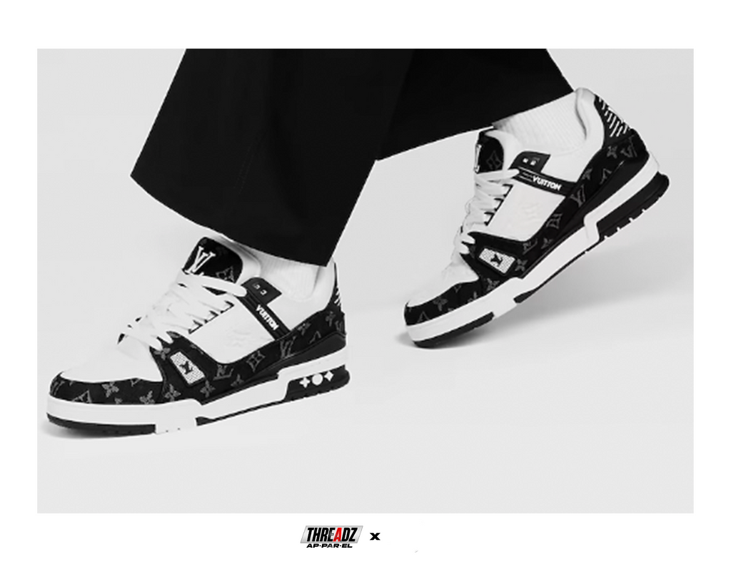 LV Trainer Sneaker (Black)