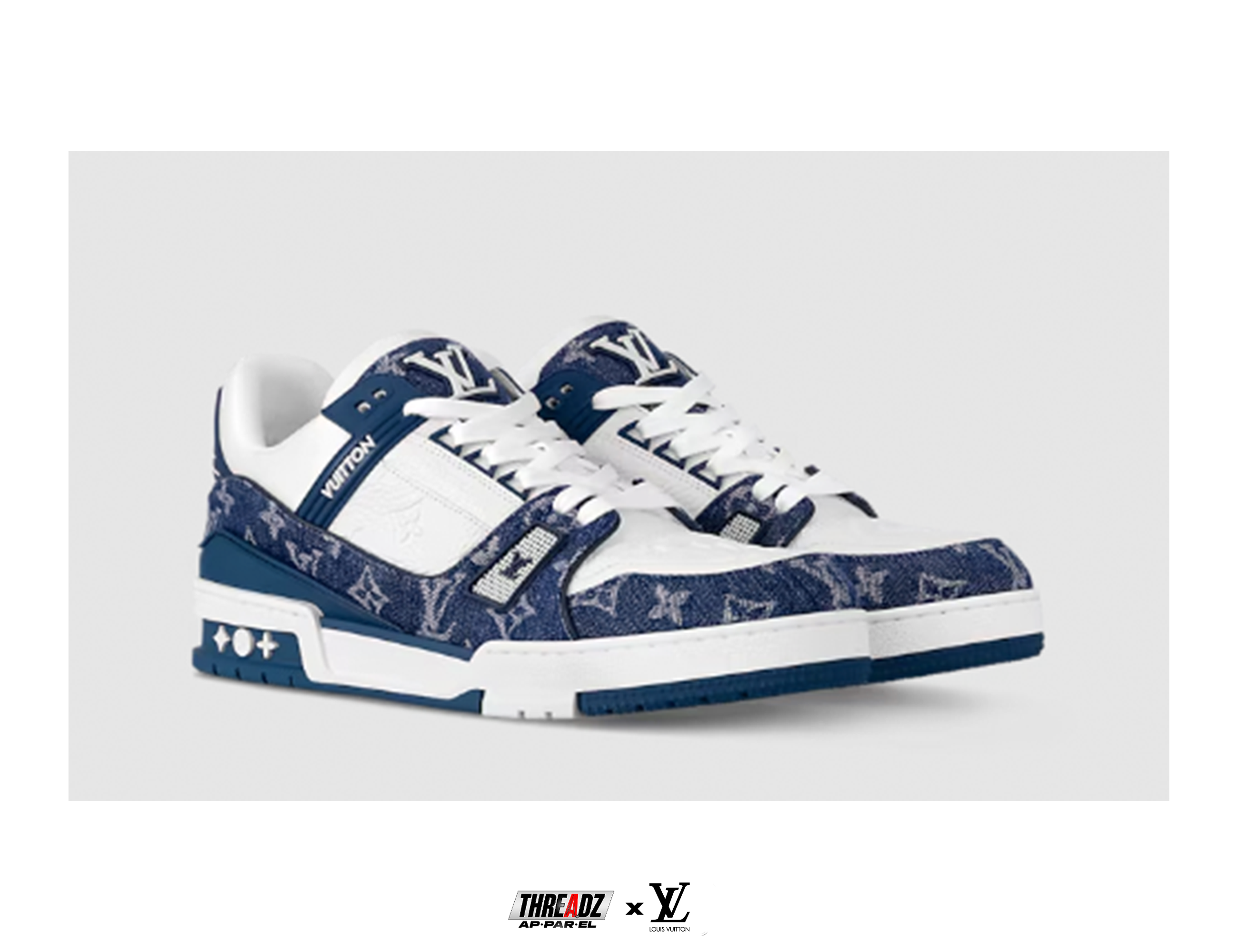 LV Trainer Sneaker [Blue]
