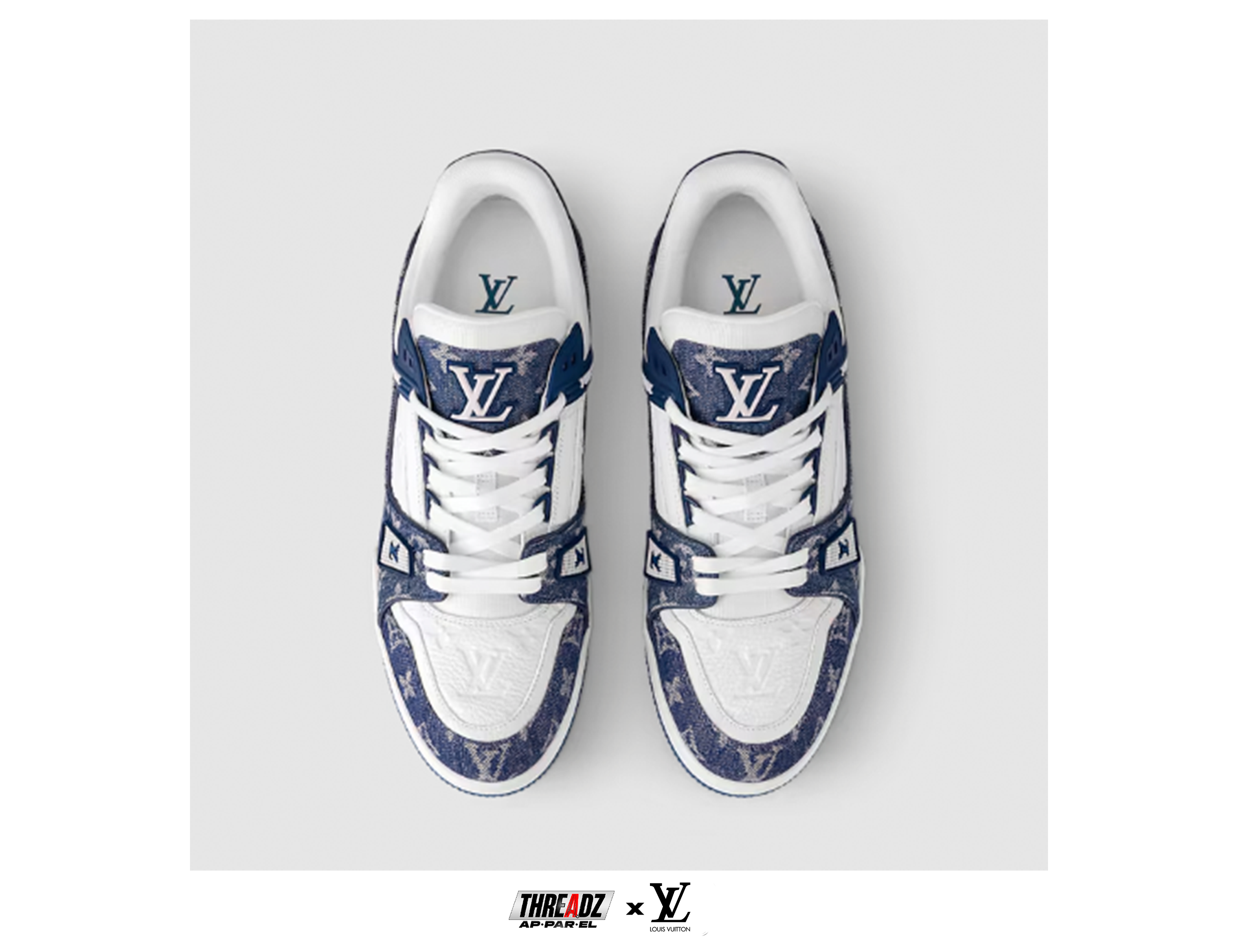 LV Trainer Sneaker [Blue]