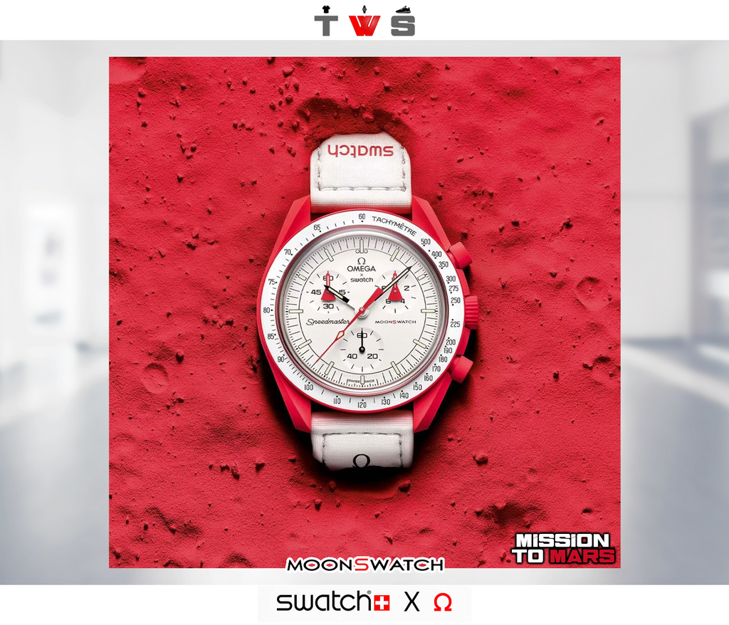 Swatch x Omega Moonswatch Mission to "MARS"