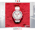 Swatch x Omega Moonswatch Mission to "MARS"