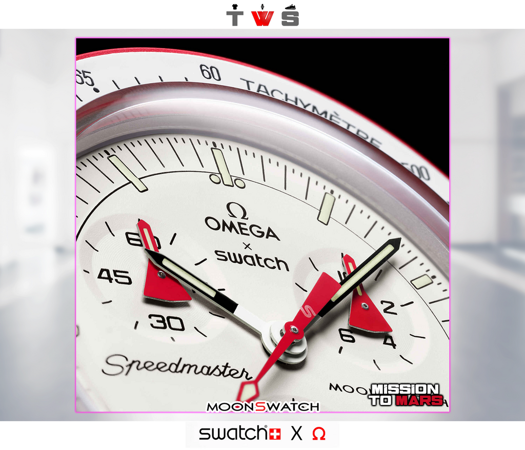 Swatch x Omega Moonswatch Mission to "MARS"