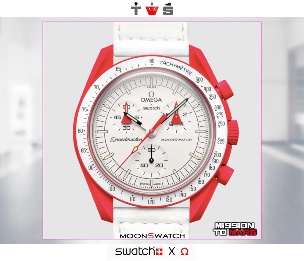 Swatch x Omega Moonswatch Mission to "MARS"