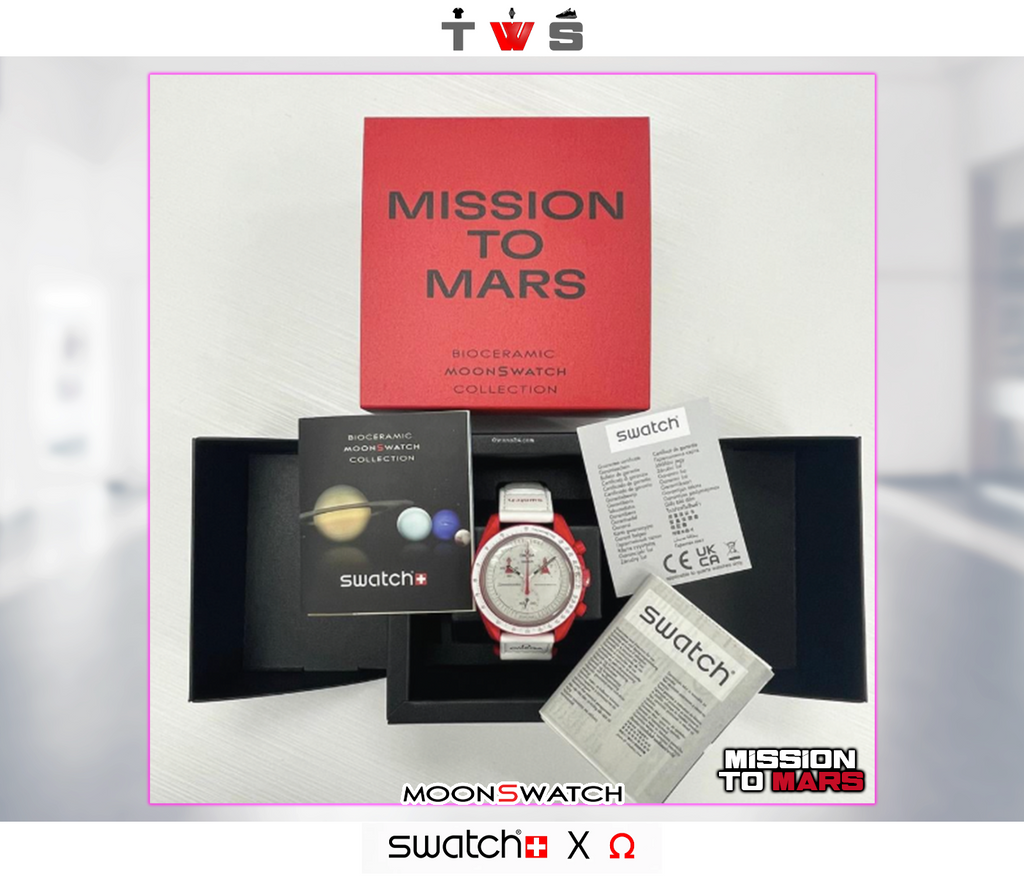 Swatch x Omega Moonswatch Mission to "MARS"
