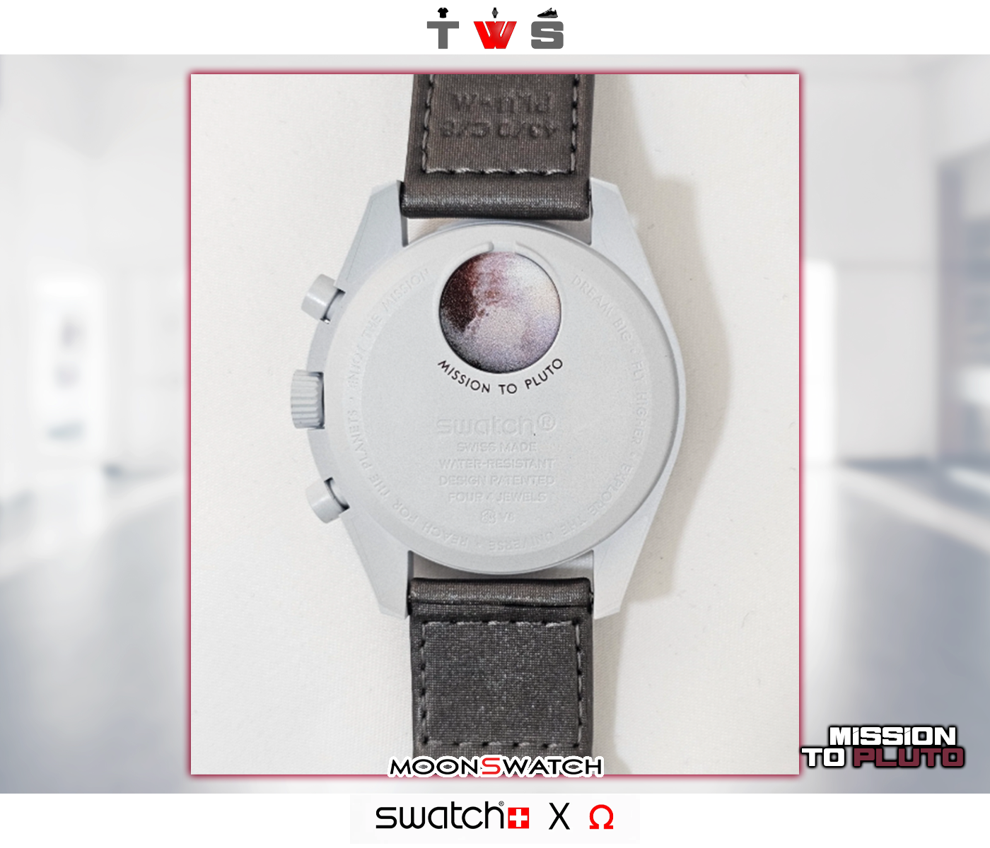 Swatch x Omega Moonswatch Mission to "Pluto"