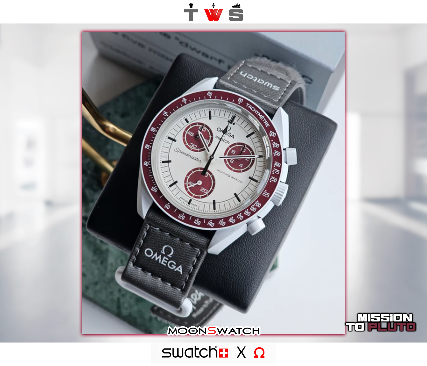 Swatch x Omega Moonswatch Mission to "Pluto"