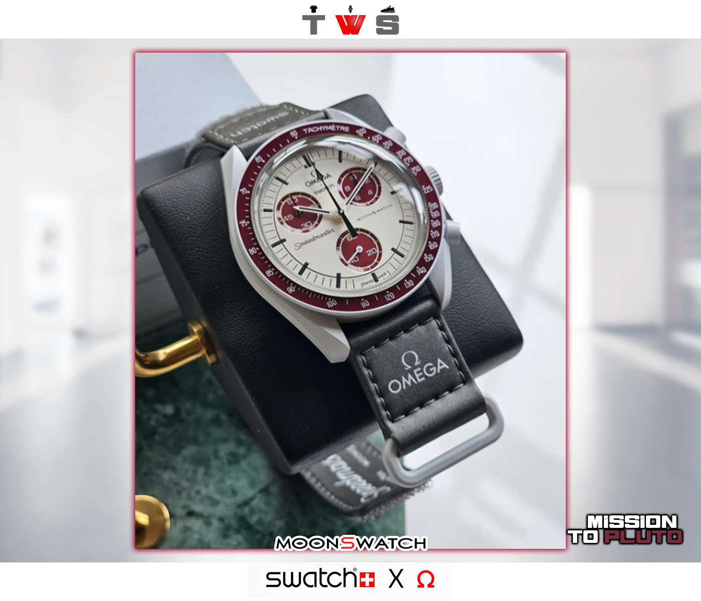 Swatch x Omega Moonswatch Mission to "Pluto"