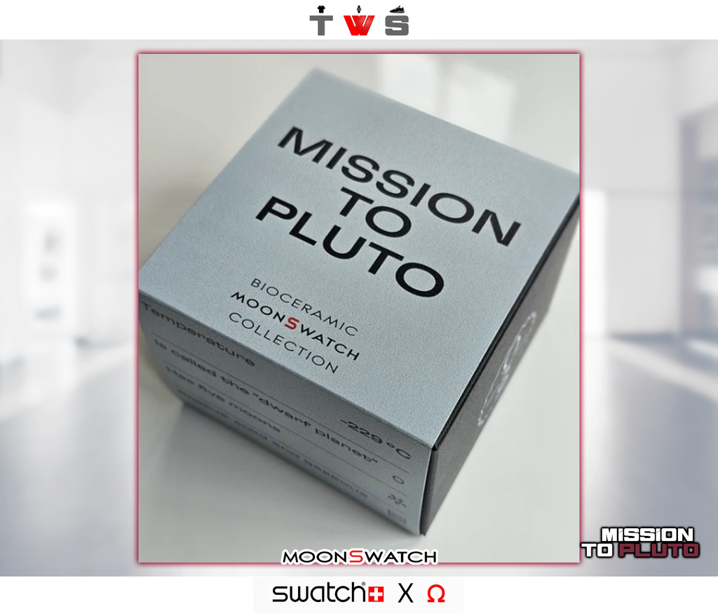 Swatch x Omega Moonswatch Mission to "Pluto"