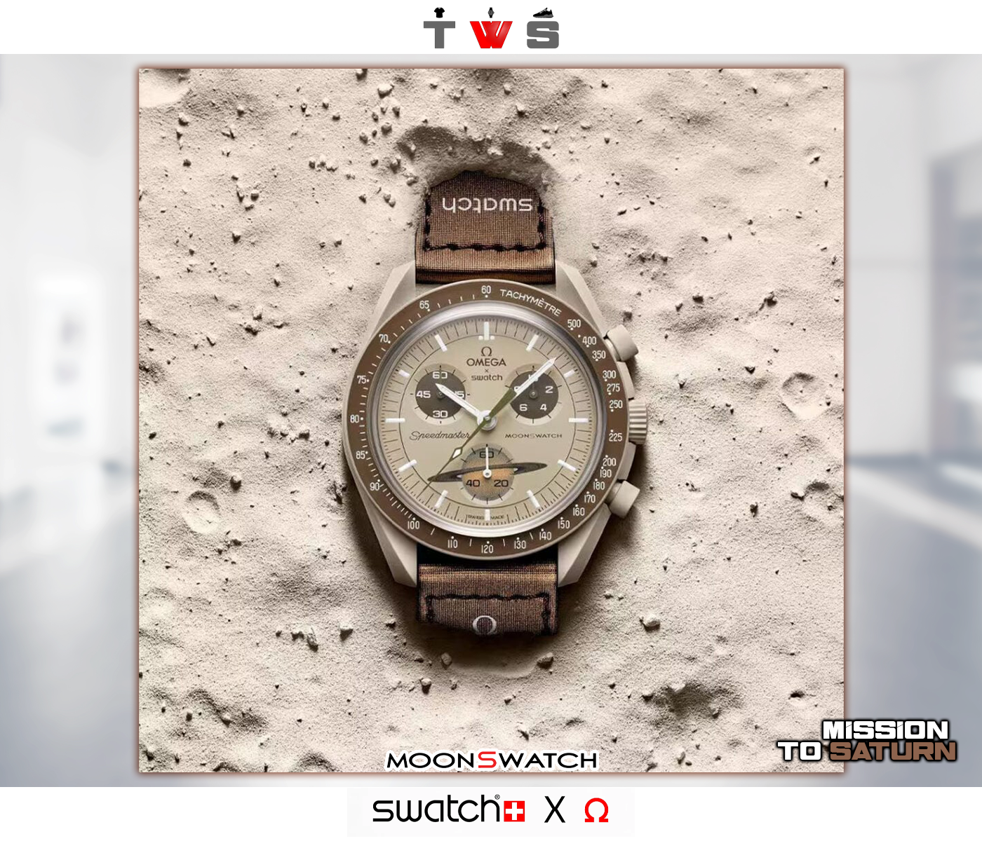 Swatch x Omega Moonswatch Mission to "Saturn"