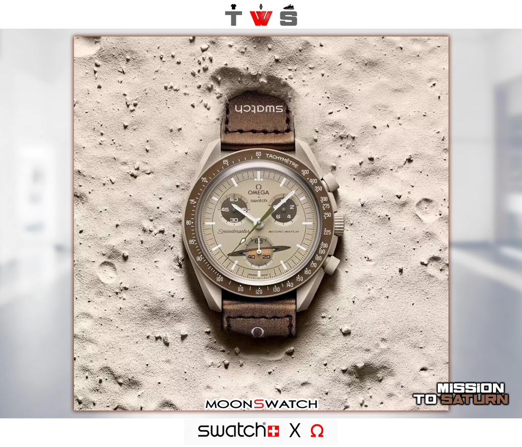 Swatch x Omega Moonswatch Mission to "Saturn"
