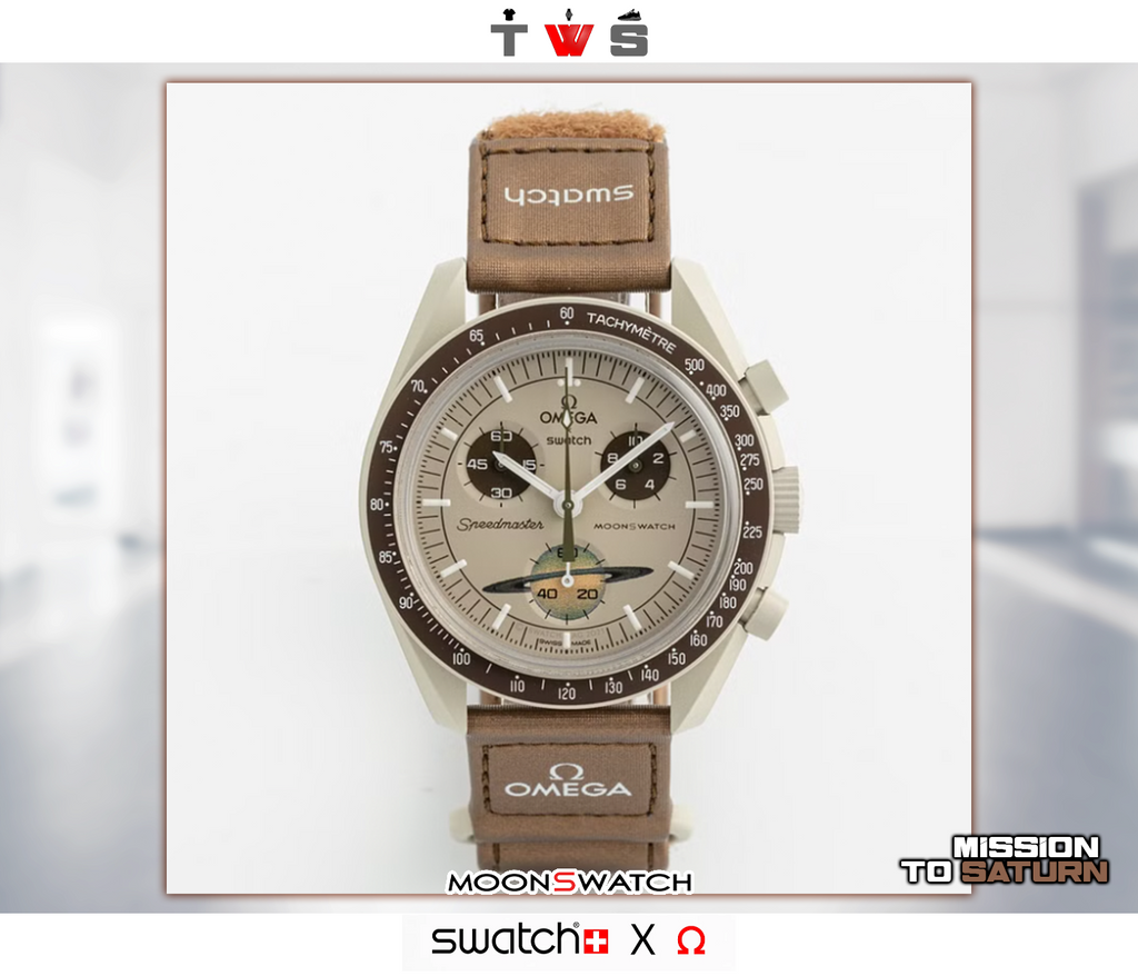 Swatch x Omega Moonswatch Mission to "Saturn"