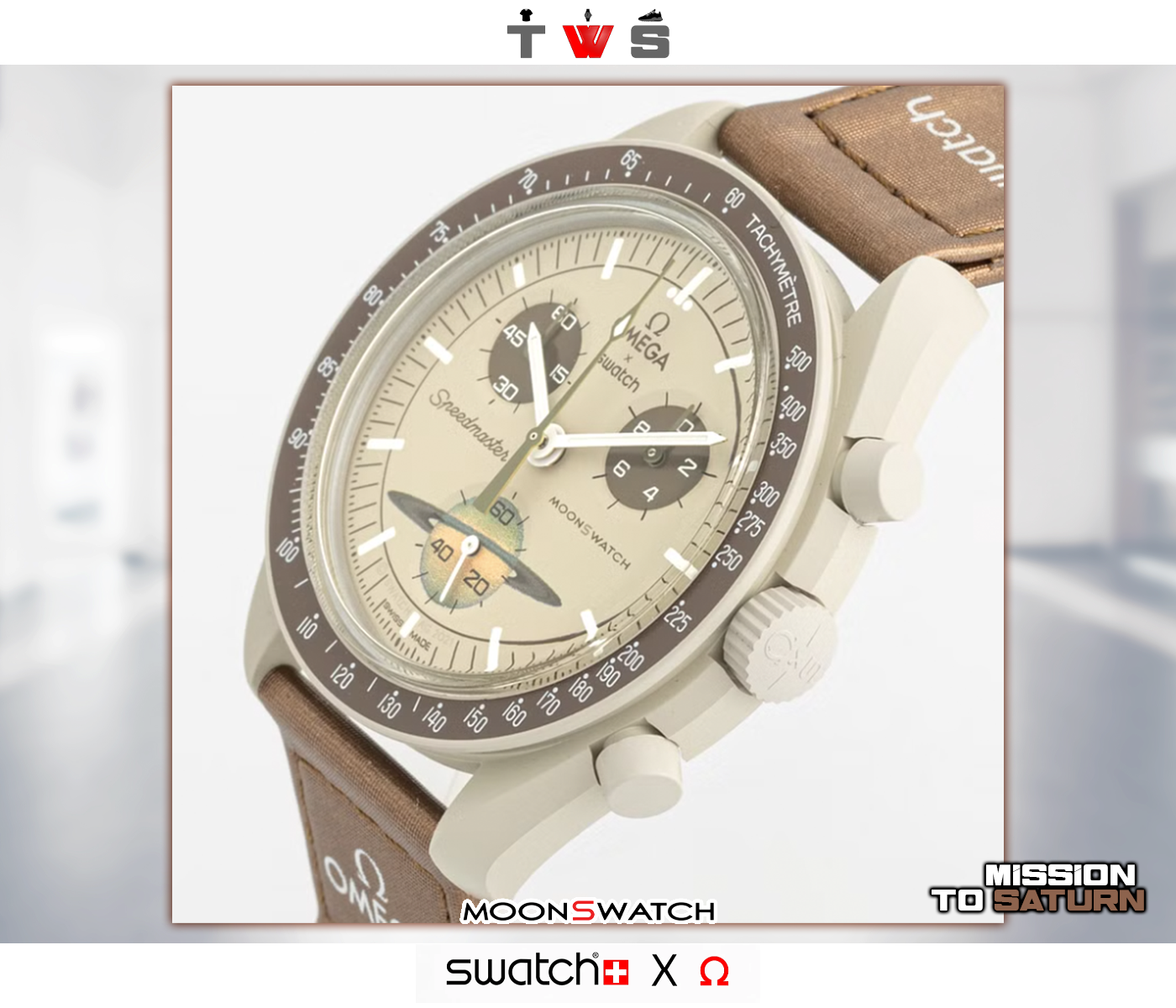 Swatch x Omega Moonswatch Mission to "Saturn"