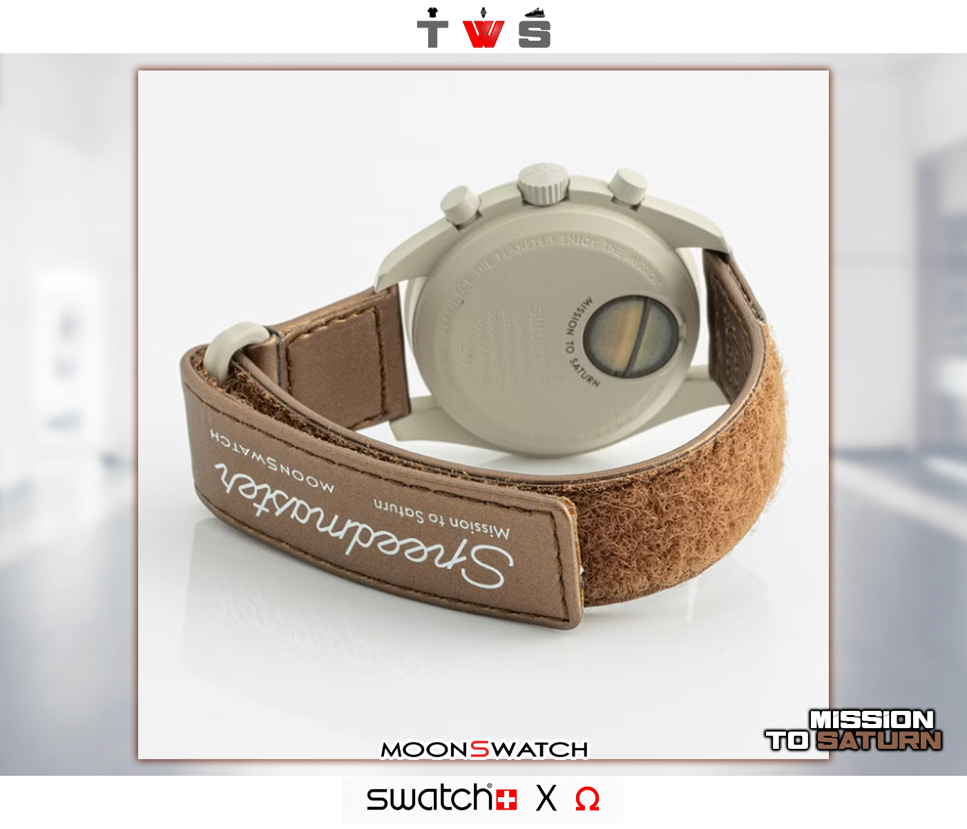 Swatch x Omega Moonswatch Mission to "Saturn"