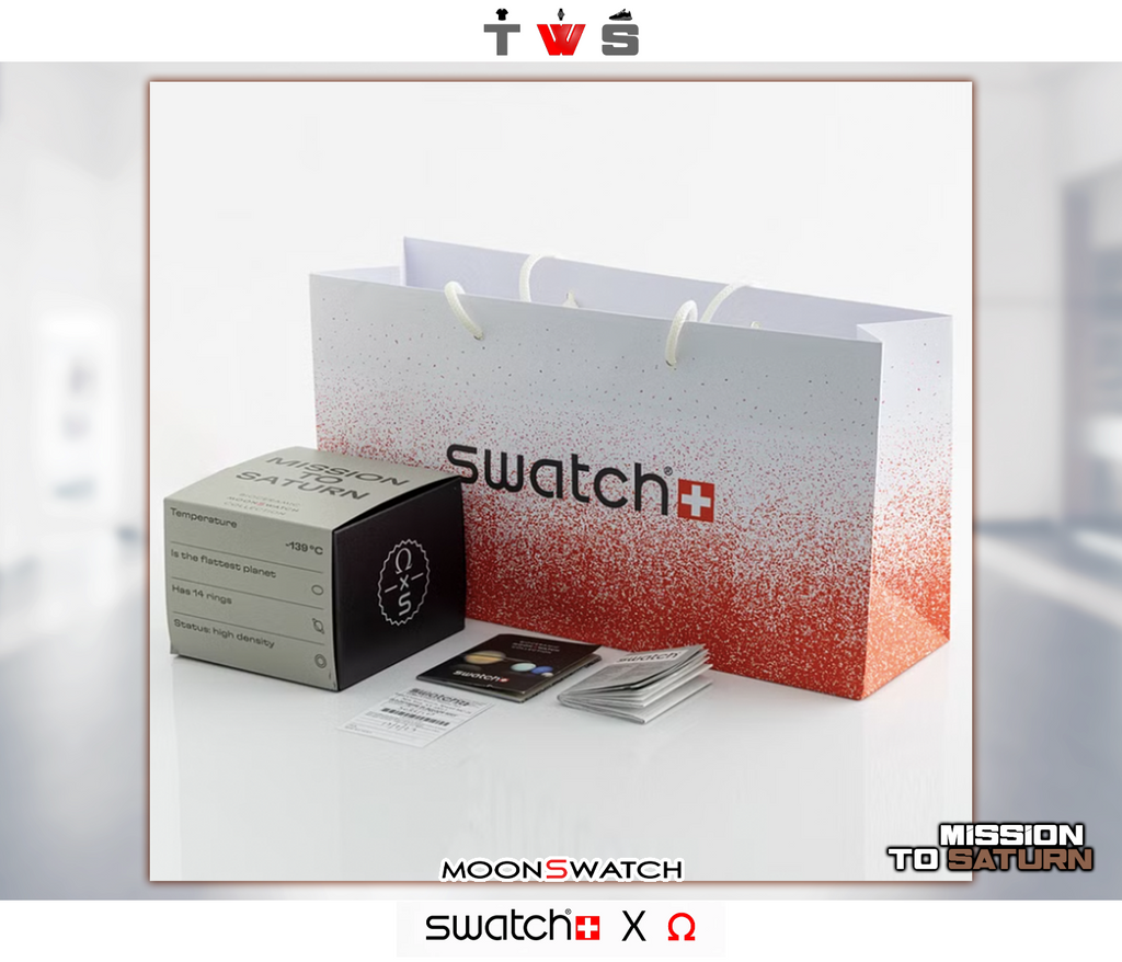 Swatch x Omega Moonswatch Mission to "Saturn"