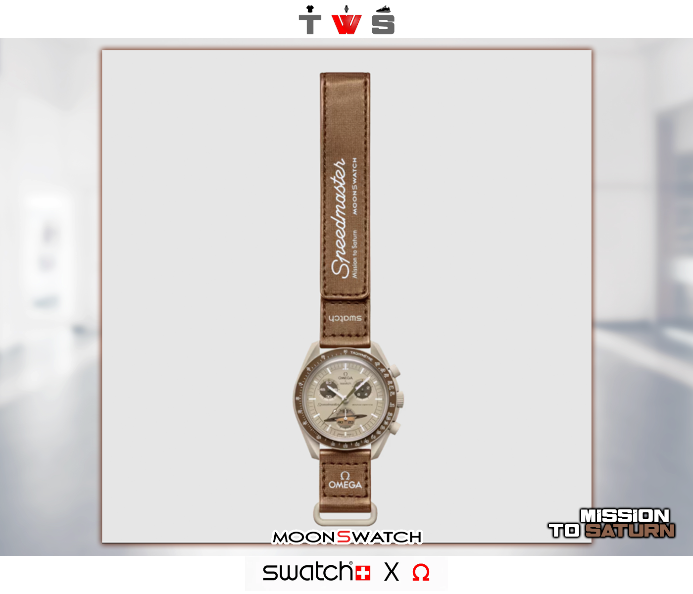 Swatch x Omega Moonswatch Mission to "Saturn"