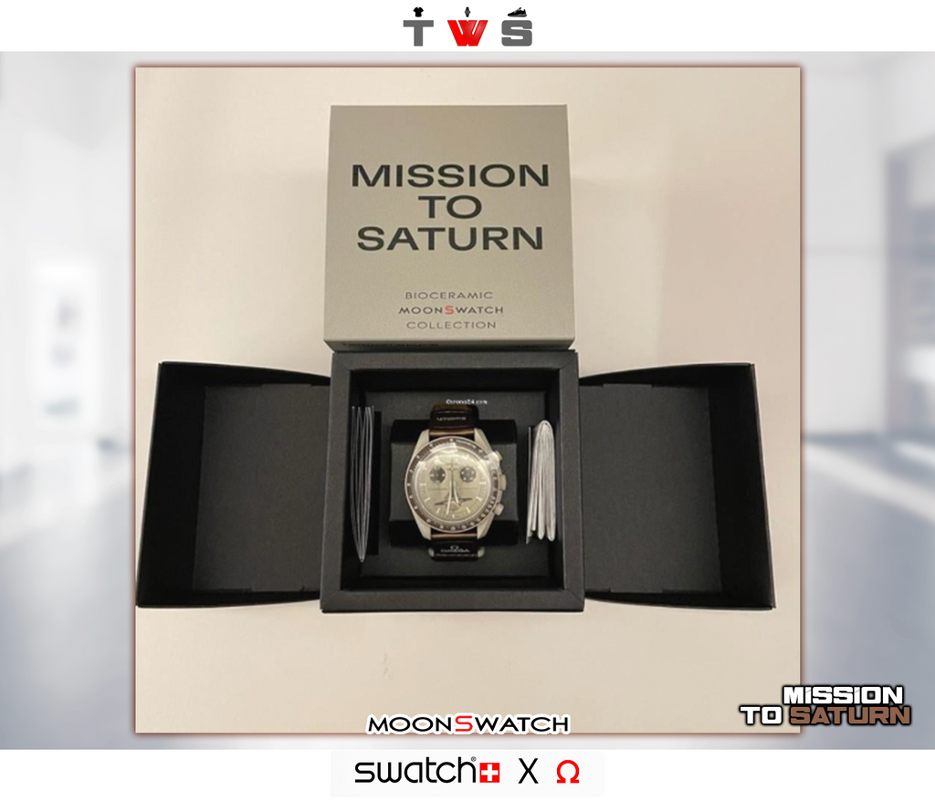 Swatch x Omega Moonswatch Mission to "Saturn"