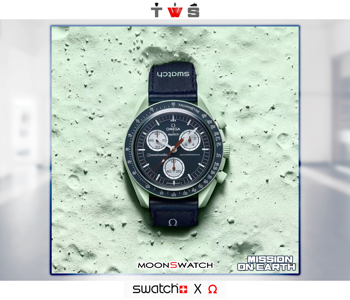 Swatch X Omega Moonswatch "Mission on EARTH"