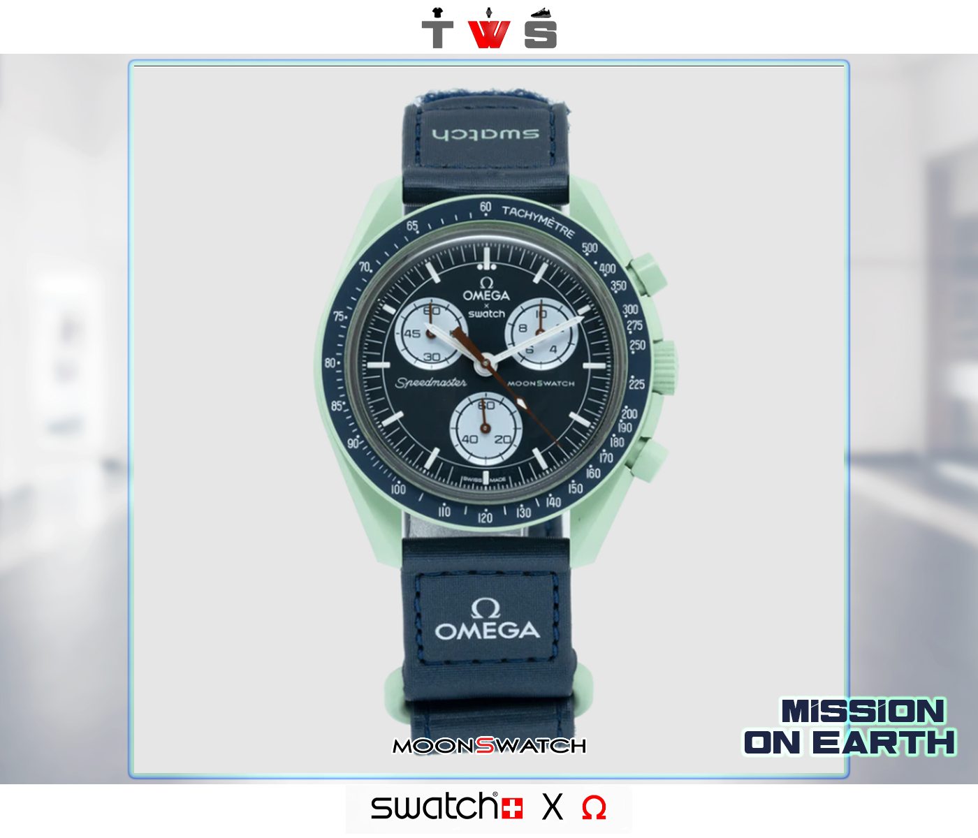 Swatch X Omega Moonswatch "Mission on EARTH"