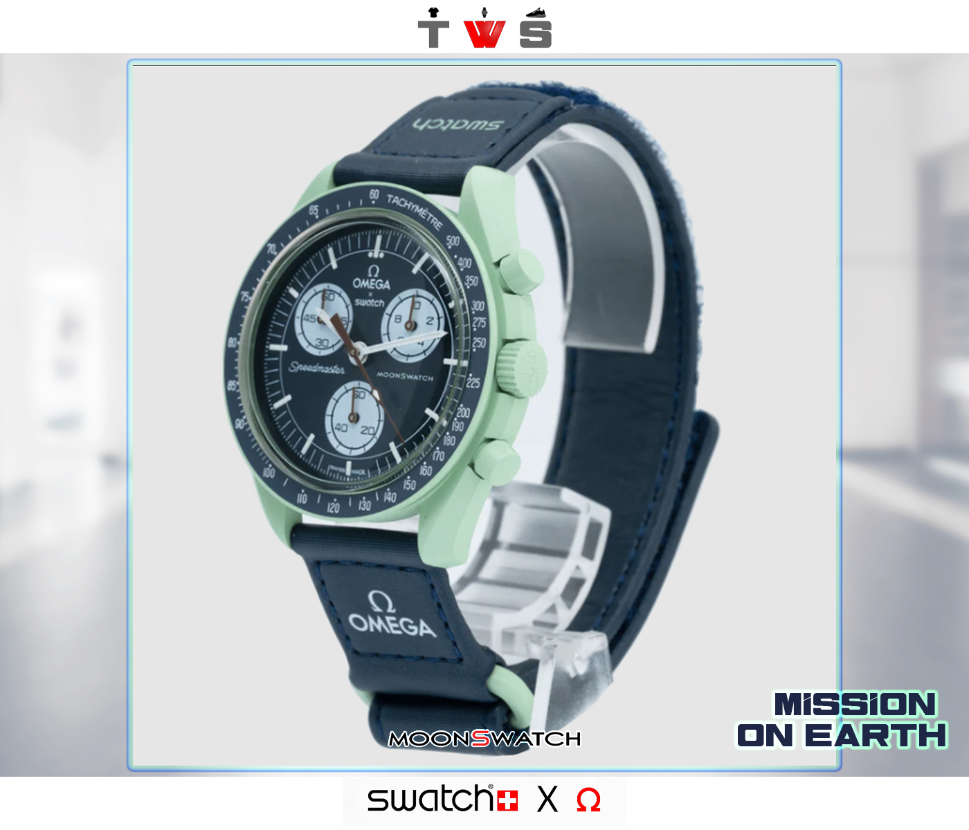 Swatch X Omega Moonswatch "Mission on EARTH"
