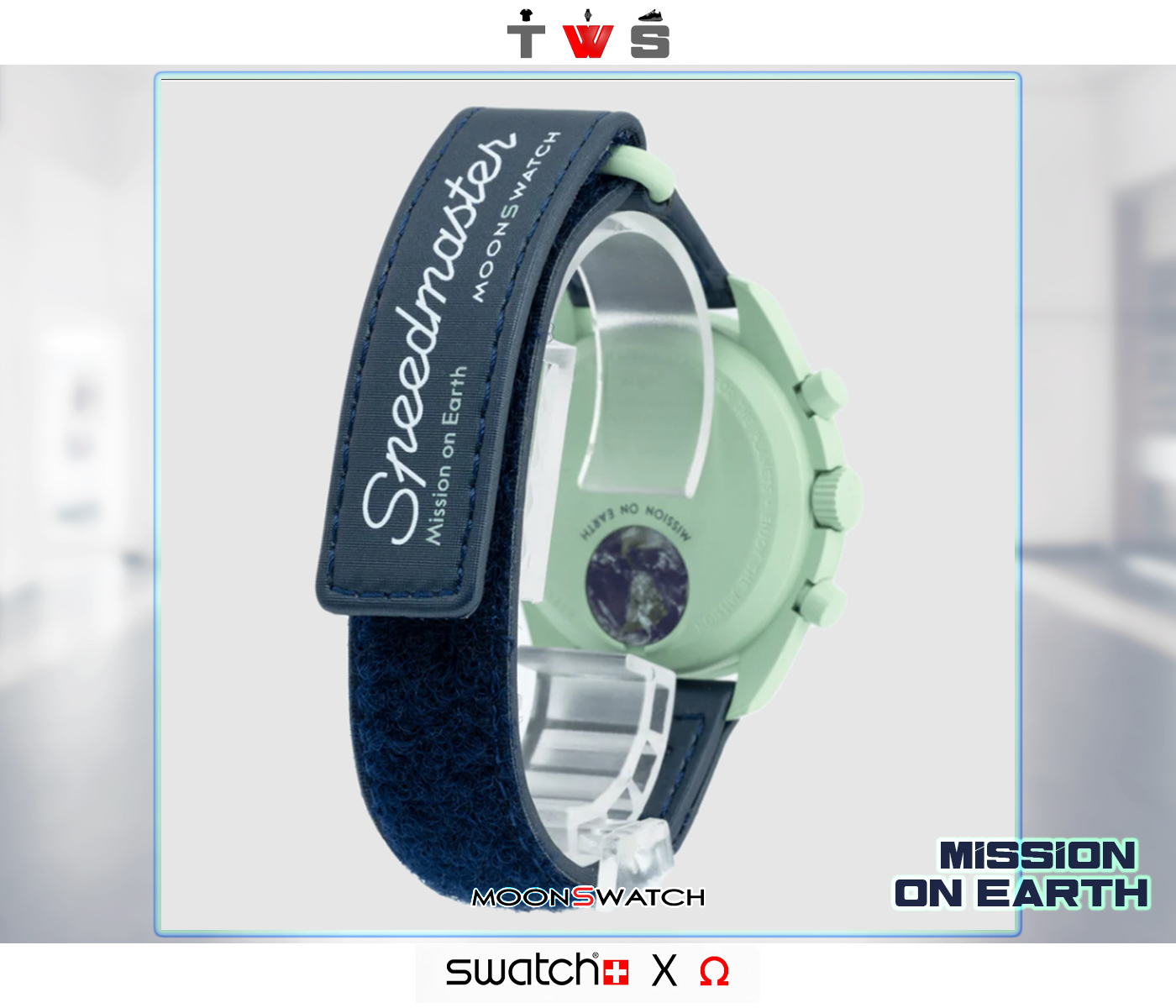 Swatch X Omega Moonswatch "Mission on EARTH"