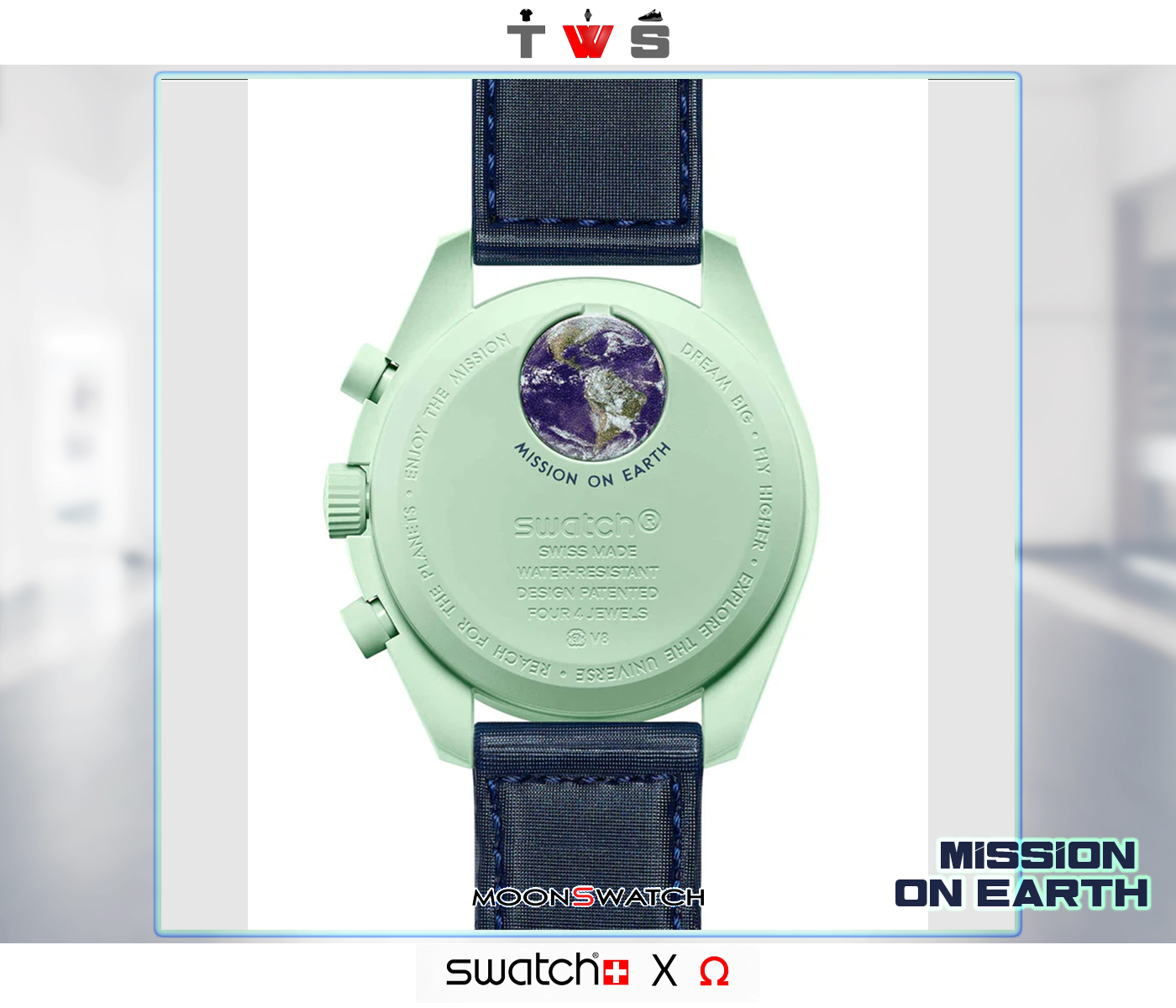 Swatch X Omega Moonswatch "Mission on EARTH"