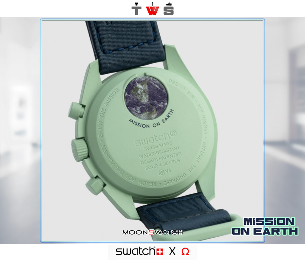 Swatch X Omega Moonswatch "Mission on EARTH"