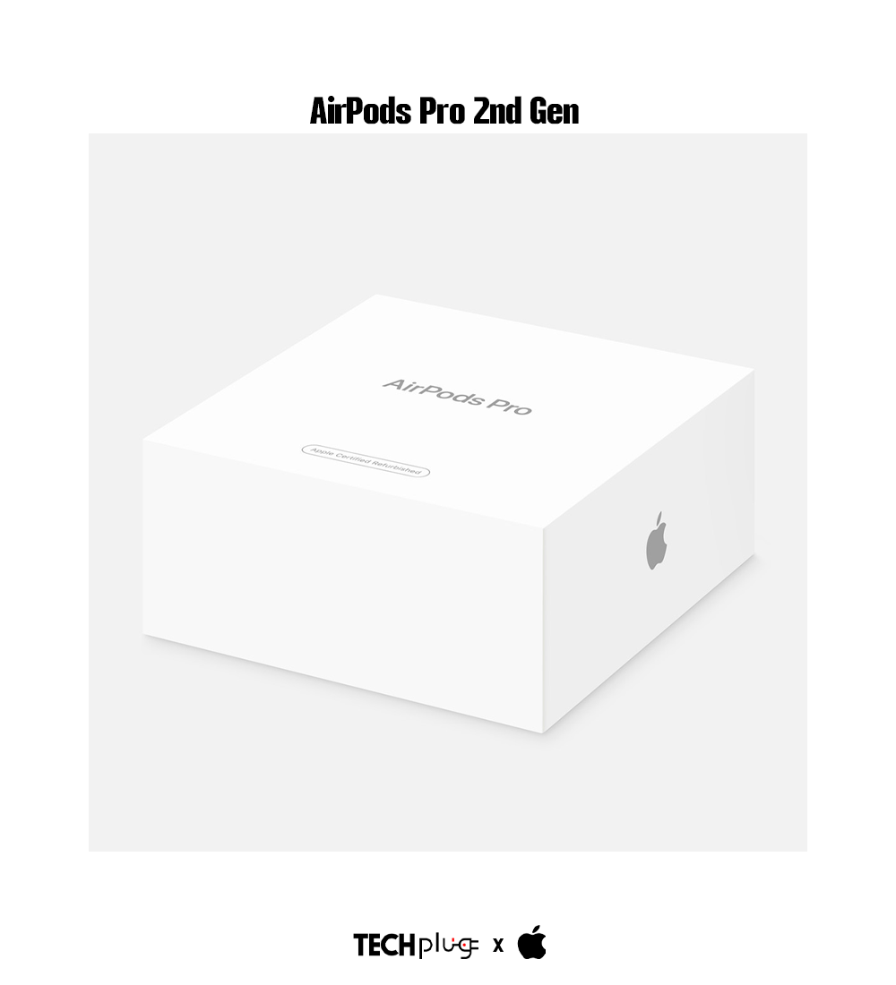 Apple (REFURBISHED) or (NEW) AirPods Pro 2nd Gen w/MagSafe case (USB-C)