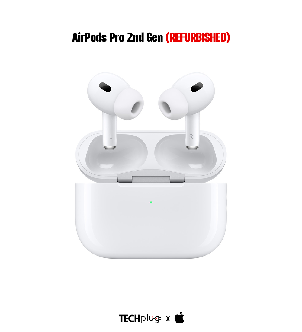 Apple (REFURBISHED) or (NEW) AirPods Pro 2nd Gen w/MagSafe case (USB-C)