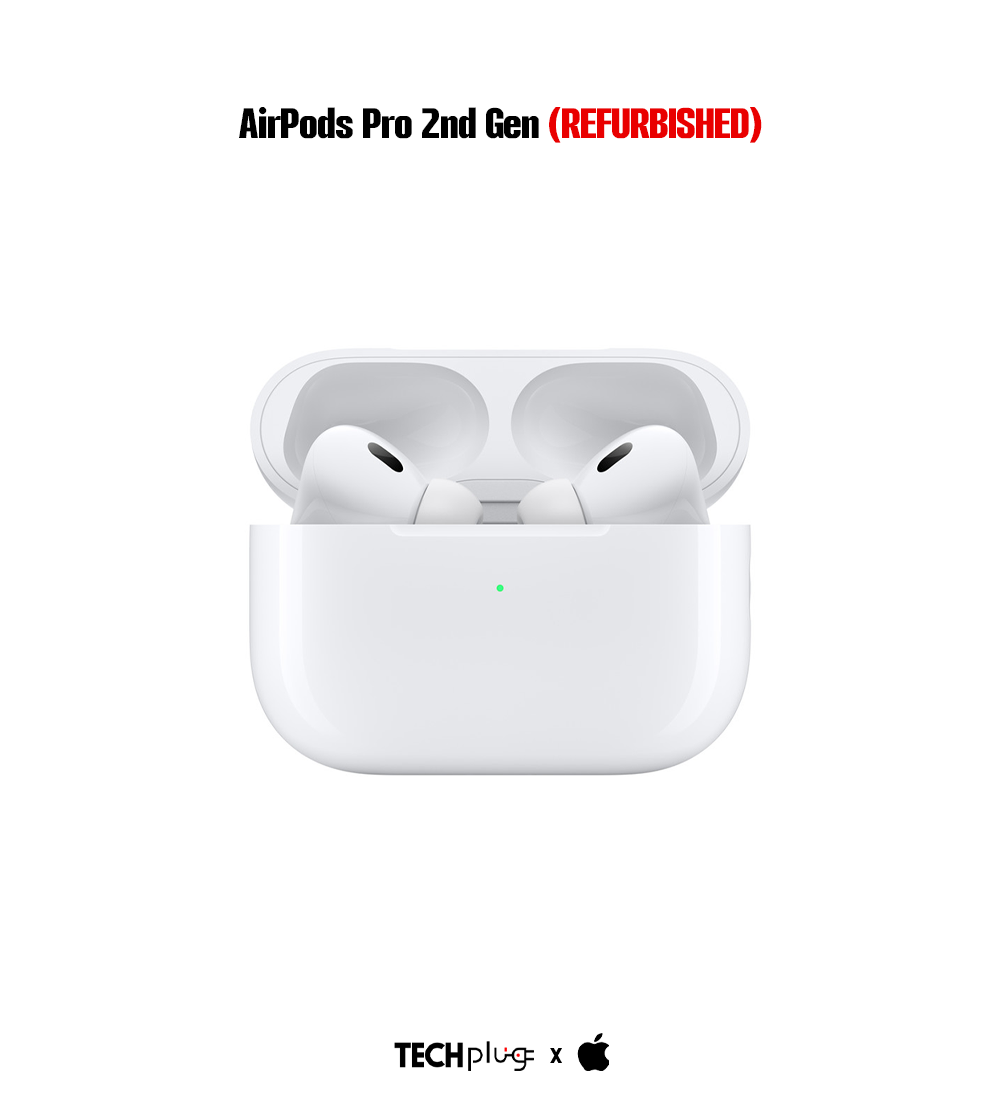 Apple (REFURBISHED) or (NEW) AirPods Pro 2nd Gen w/MagSafe case (USB-C)