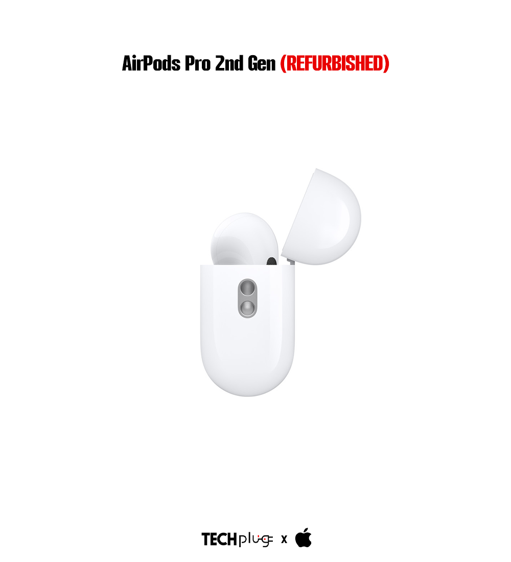 Apple (REFURBISHED) or (NEW) AirPods Pro 2nd Gen w/MagSafe case (USB-C)