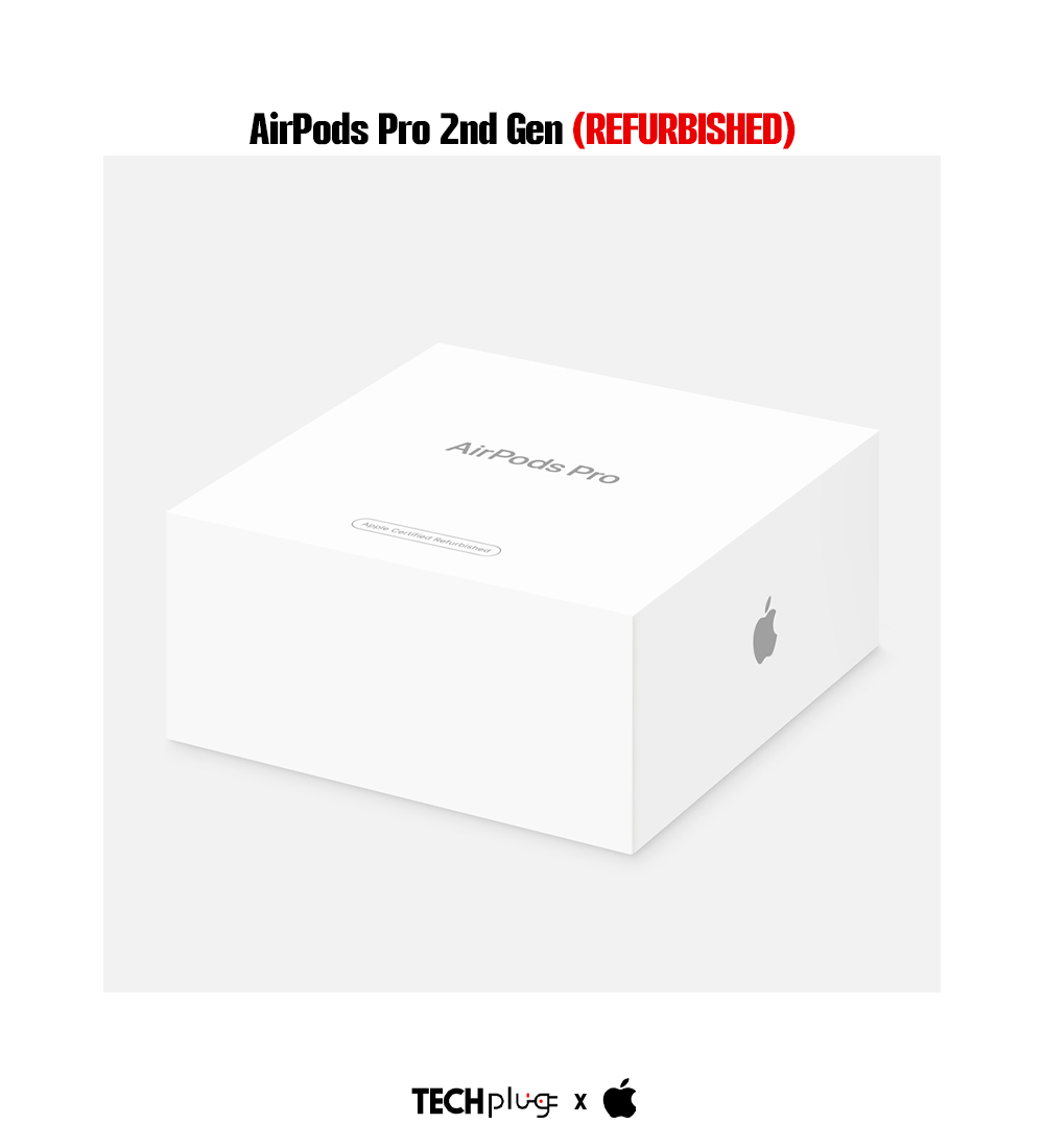 Apple (REFURBISHED) or (NEW) AirPods Pro 2nd Gen w/MagSafe case (USB-C)