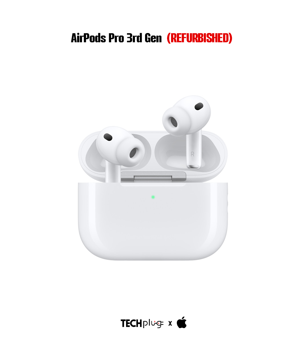 Apple AirPods Pro 3 (REFURB) Wireless Earbuds with Active Noise Cancellation