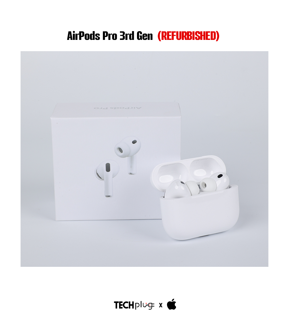 Apple AirPods Pro 3 (REFURB) Wireless Earbuds with Active Noise Cancellation