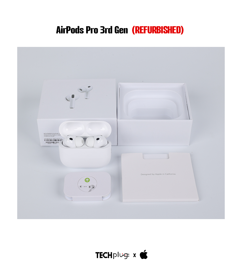 Apple AirPods Pro 3 (REFURB) Wireless Earbuds with Active Noise Cancellation