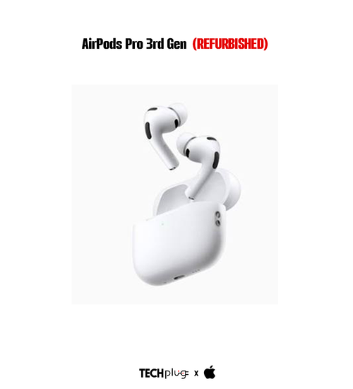 Apple AirPods Pro 3 (REFURB) Wireless Earbuds with Active Noise Cancellation