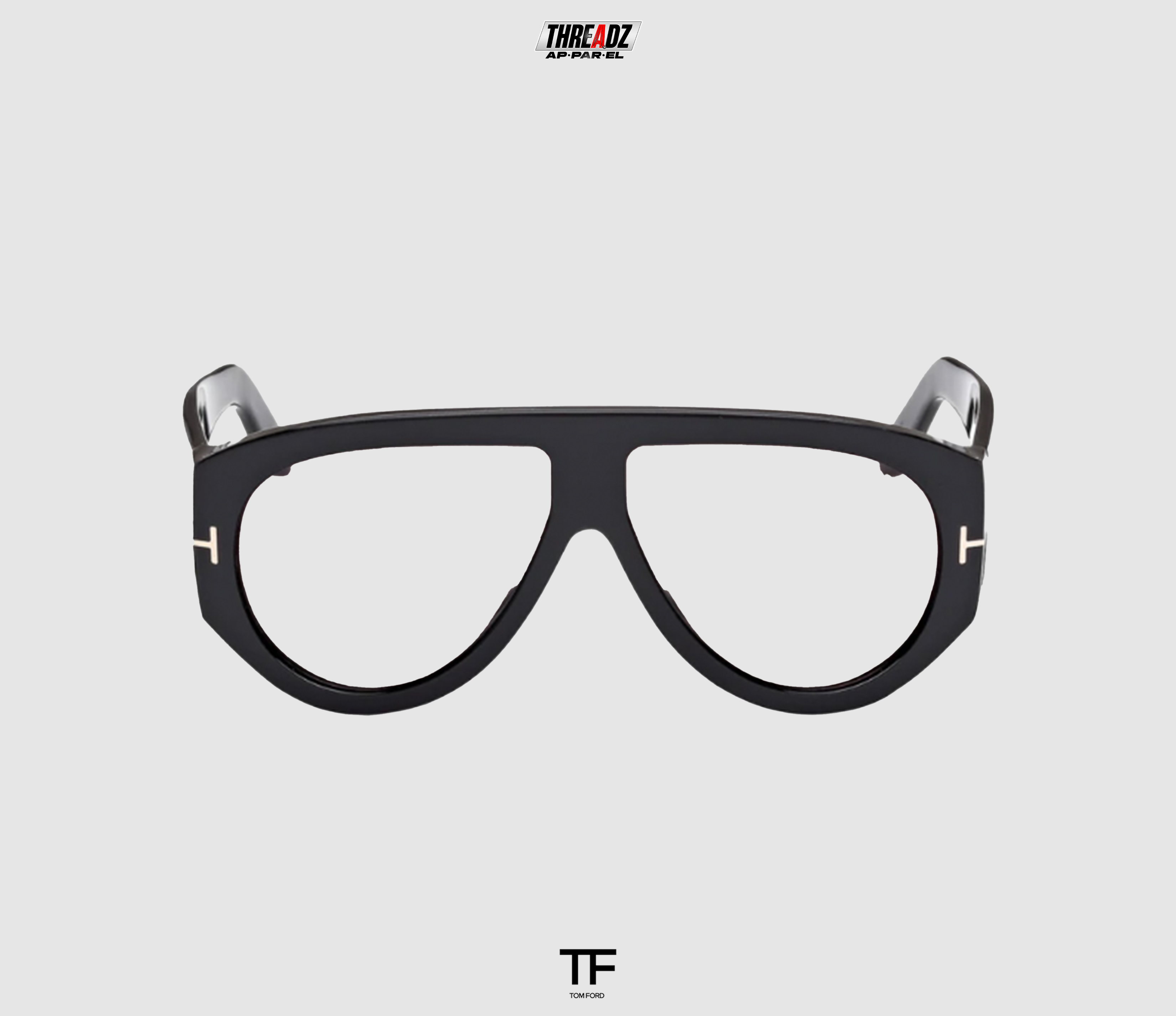 [TOM FORD] Men's Bronson T-Logo Shield Sunglasses